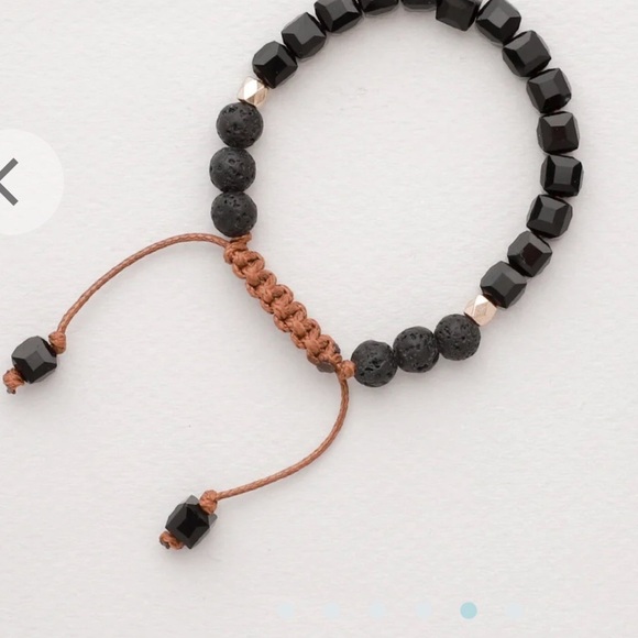Vitality Extracts Kids Glass Diffuser Bracelet (Obsidian) / BRAND NEW / UNISEX - Picture 5 of 5